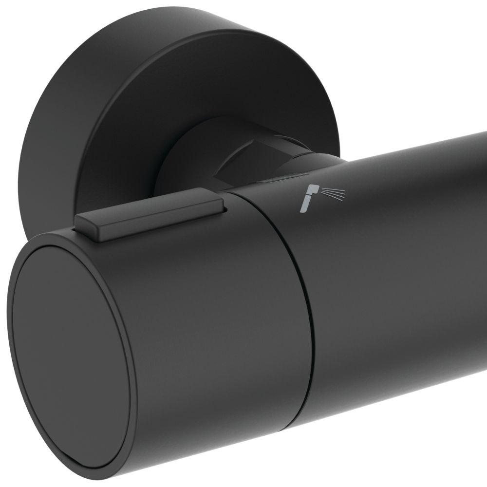 Coloana de dus cu baterie termostatata Ideal Standard Alu+ negru mat [4]
