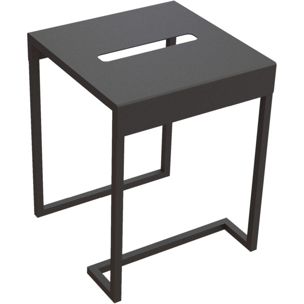 Suport accesorii baie freestanding negru Deante, Mokko