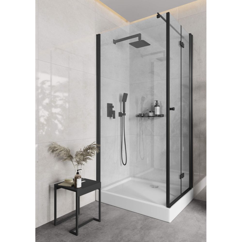 Suport accesorii baie freestanding negru Deante, Mokko [5]