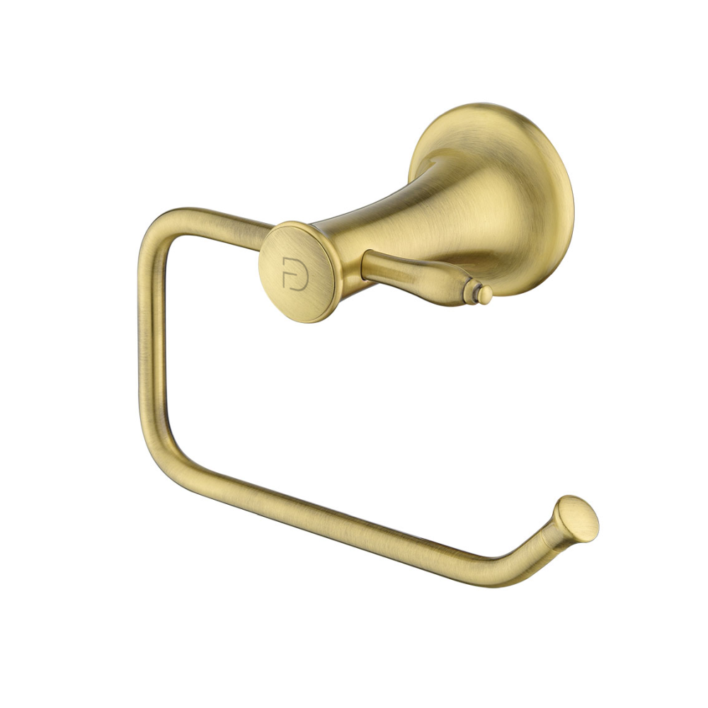 Suport hartie igienica FDesign Lacrima, bronz periat [3]