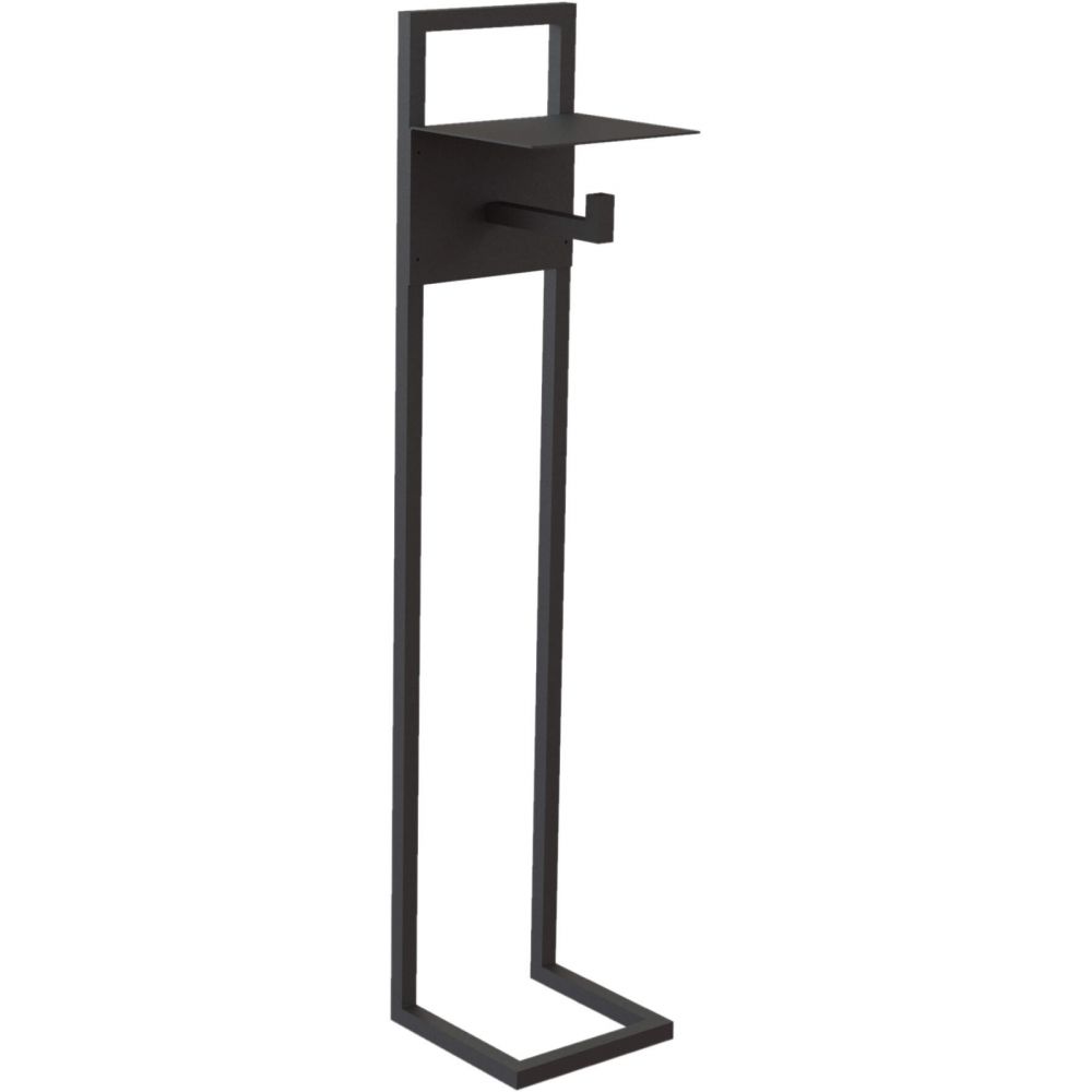 Suport hartie igienica negru freestanding Deante, Mokko [2]