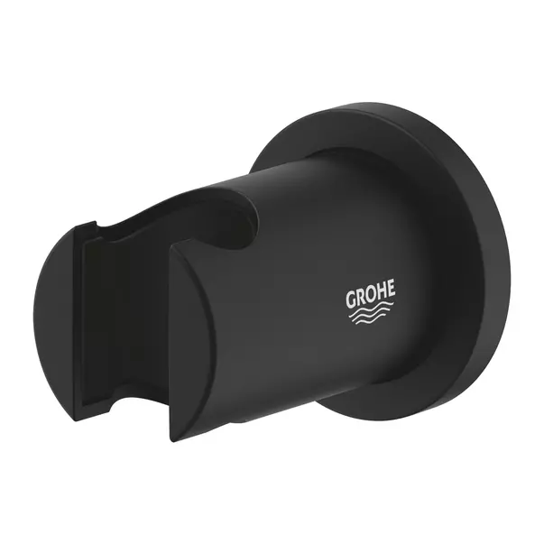 Suport para dus negru mat Phantom Black, Grohe Rainshower [2]