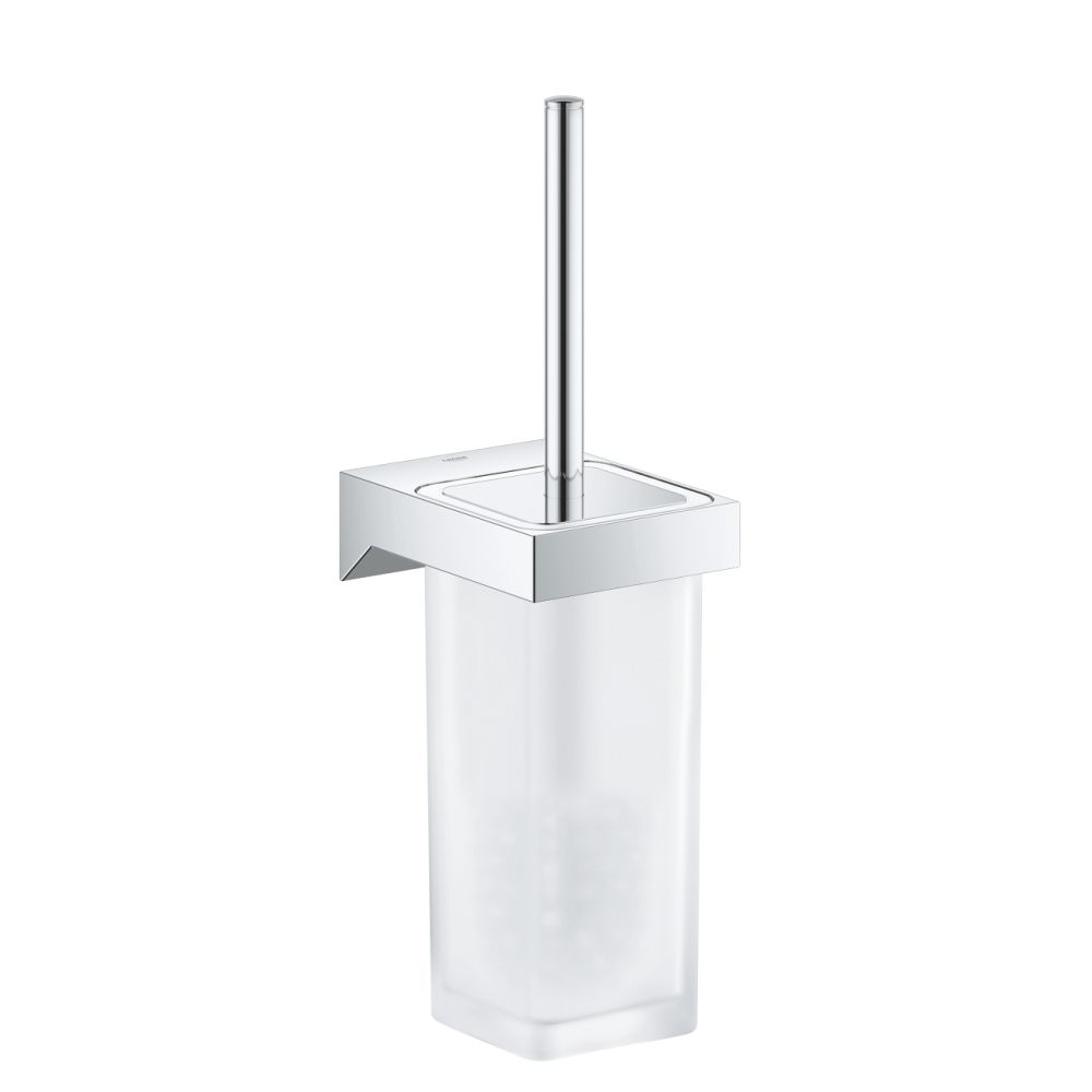 Suport perie wc Grohe Selection Cube, crom