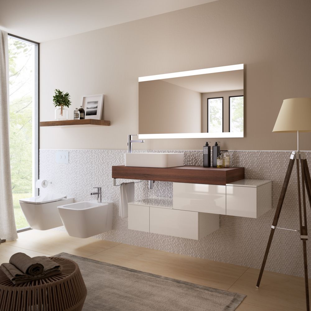 Suport prosop baie pentru mobilier Ideal Standard Adapto 48 cm crom lucios [2]