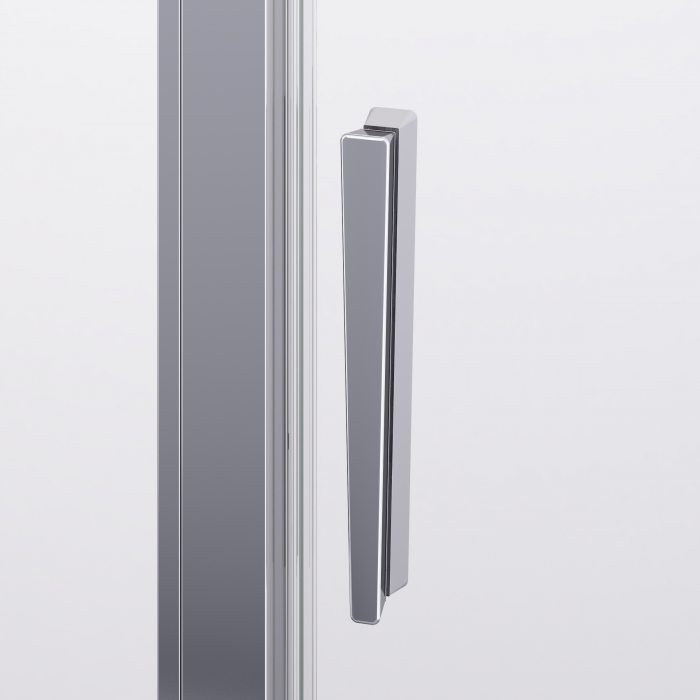 Cabina dus crom 100x100 cm, usa culisanta, grosime sticla 6 mm, tratament anticalcar, Ronal Divera [9]