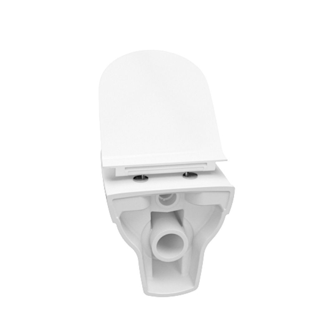 Set vas wc suspendat rimless cu capac soft close si easy off Cersanit, City [2]