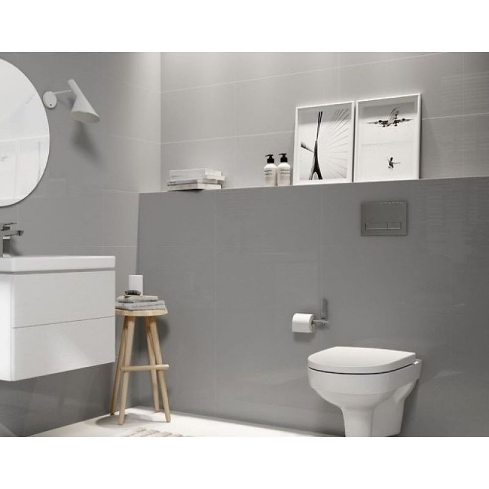 Set vas wc suspendat rimless cu capac soft close si easy off Cersanit, City [6]