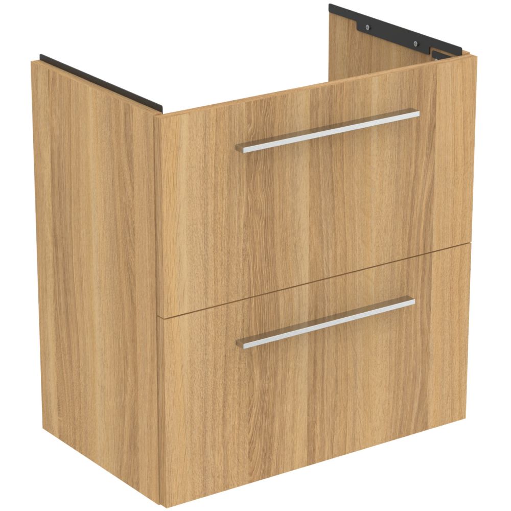 Dulap baie suspendat Ideal Standard i.Life S pentru lavoar, 60 cm, stejar natural [3]