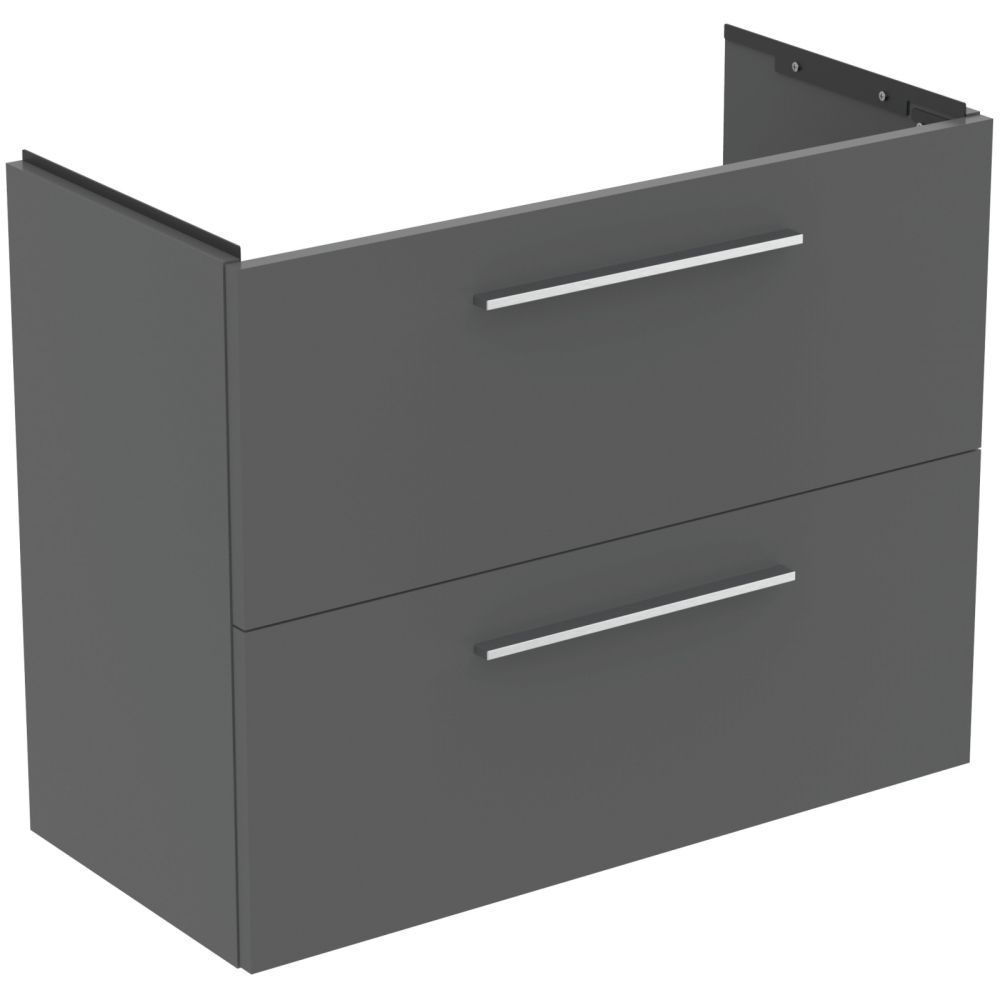 Dulap baie suspendat Ideal Standard i.Life S pentru lavoar, 80 cm, gri mat [3]