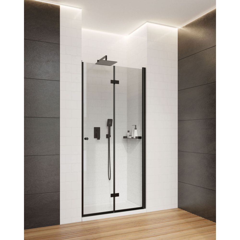 Usa cabina dus pliabila negru mat 90x200 cm Deante Kerria Plus [2]