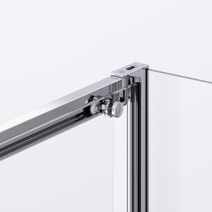Usa culisanta de dus in nisa, 1200 mm, crom, doua elemente, Ronal Divera [5]