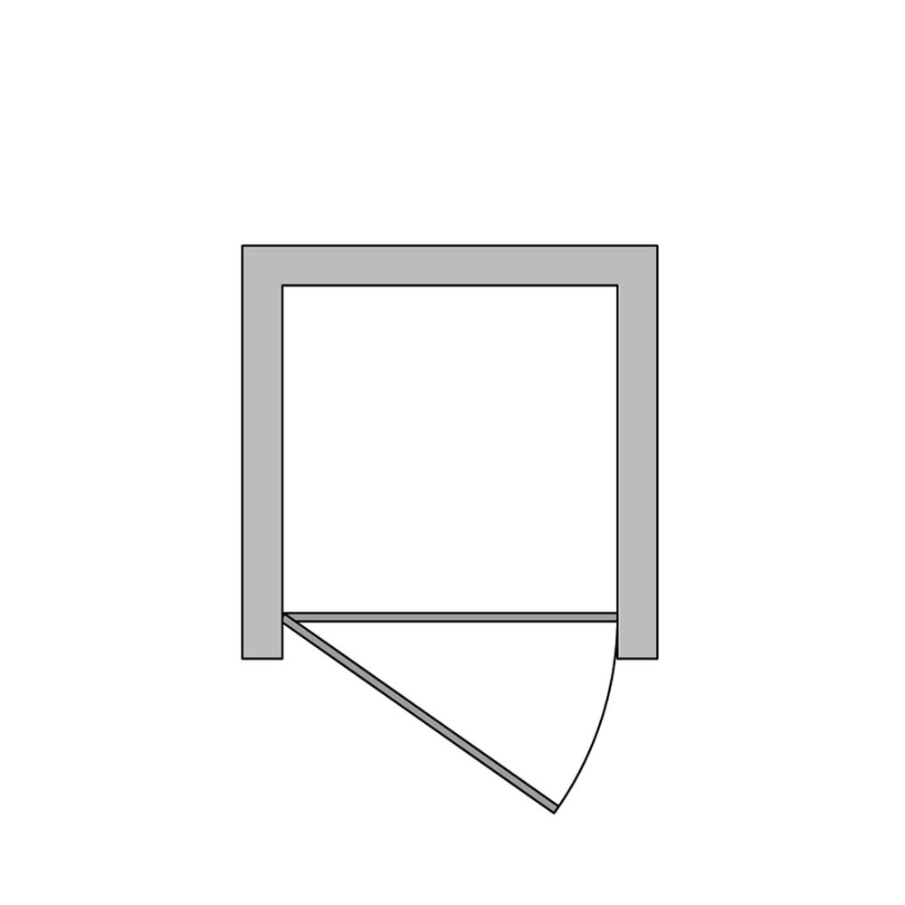 Usa dus batanta sticla cu cadru metalic Sanswiss, Ocelia [5]