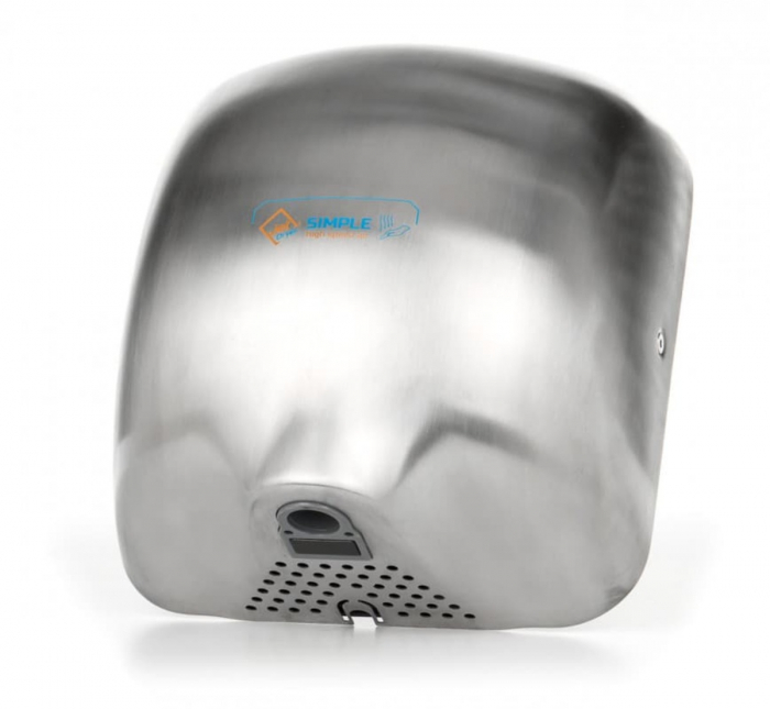 Uscător de maini cu aer cald, inox mat, Jet Dryer Simple [2]