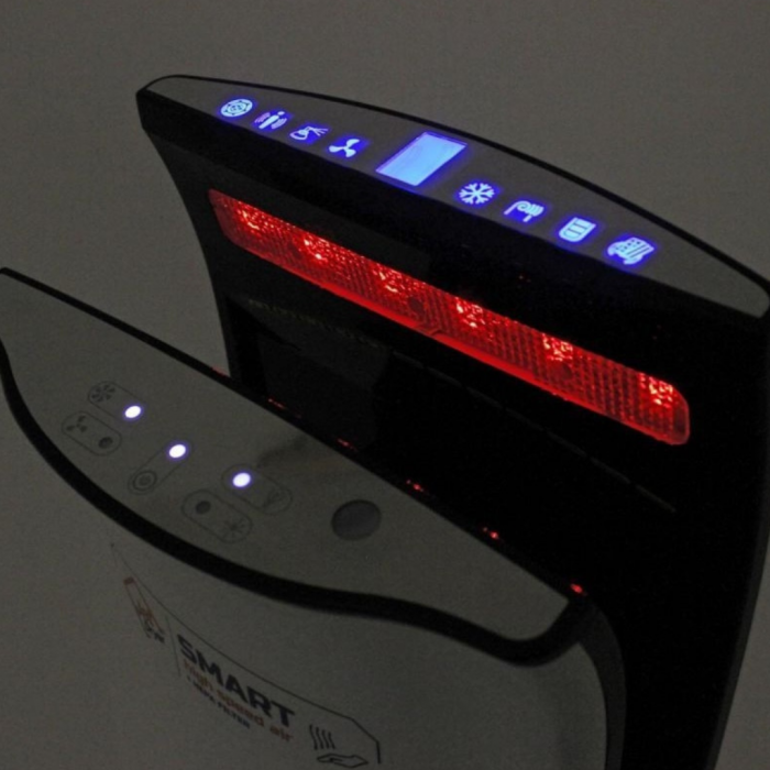 Uscator maini senzor Jet Drayer, filtru Hepa, 2000W uscare rapida aer cald rece, argintiu [3]