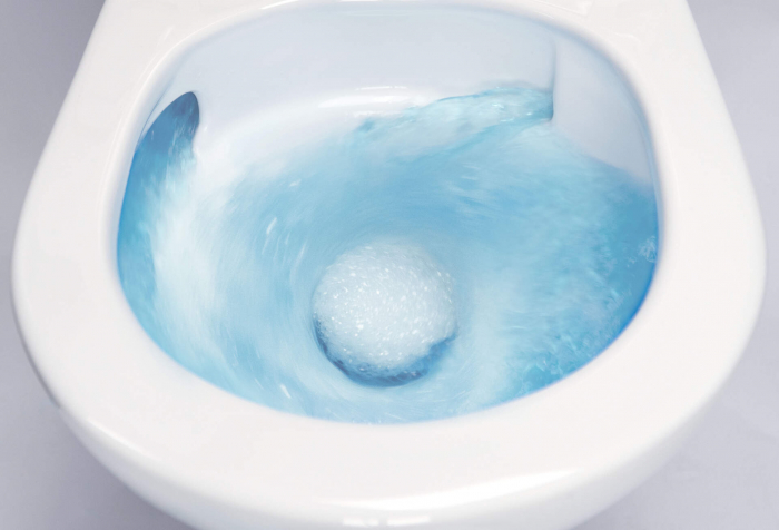 Vas wc compact, alb,  fara bordura, capac cu spăaare turbionara, Deante Jasmin [8]