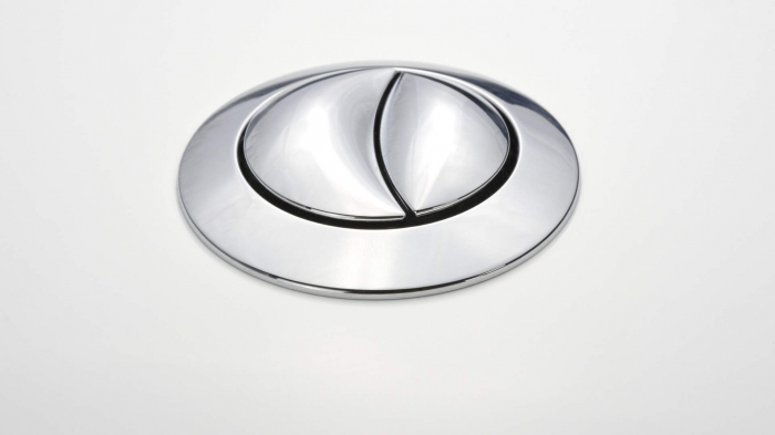 Vas wc compact, alb,  fara bordura, capac cu spăaare turbionara, Deante Jasmin [3]