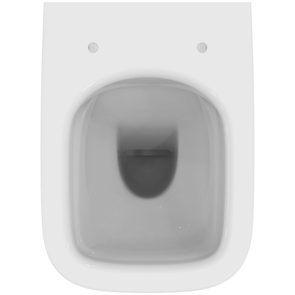 Vas wc stativ rimless plus Ideal Standard i.life S alb lucios back to wall [4]