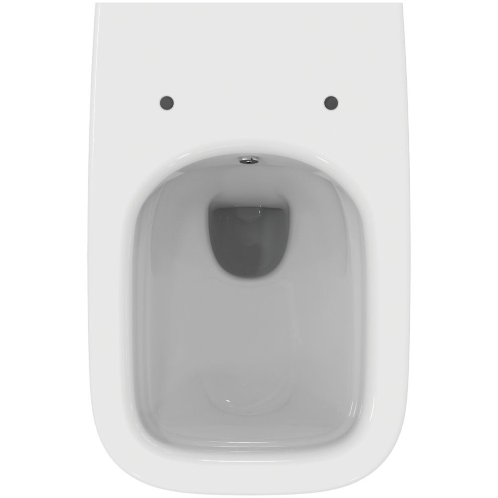 Vas wc suspendat rimless Ideal Standard i.Life A cu functie bideu alb lucios [4]