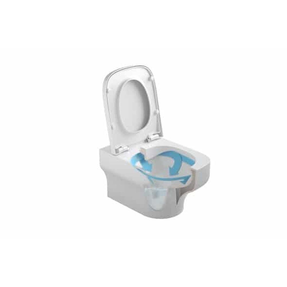 Vas wc suspendat rimless Gala Mid, alb [2]