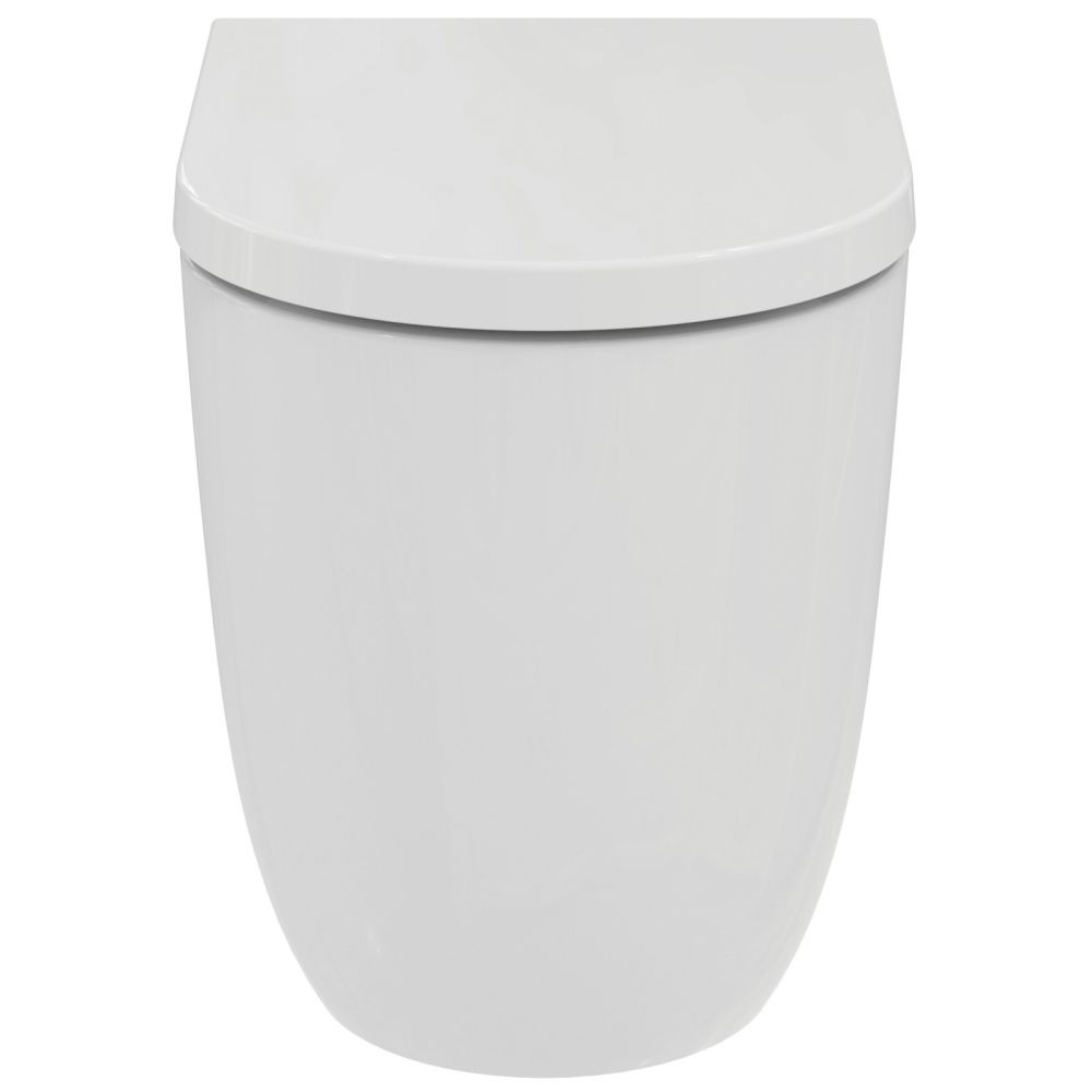 Vas wc stativ Ideal Standard Blend Curve alb lucios back to wall cu capac inclus [3]