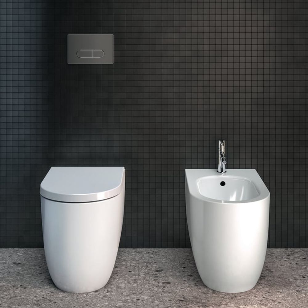 Vas wc stativ Ideal Standard Blend Curve alb lucios back to wall cu capac inclus [7]