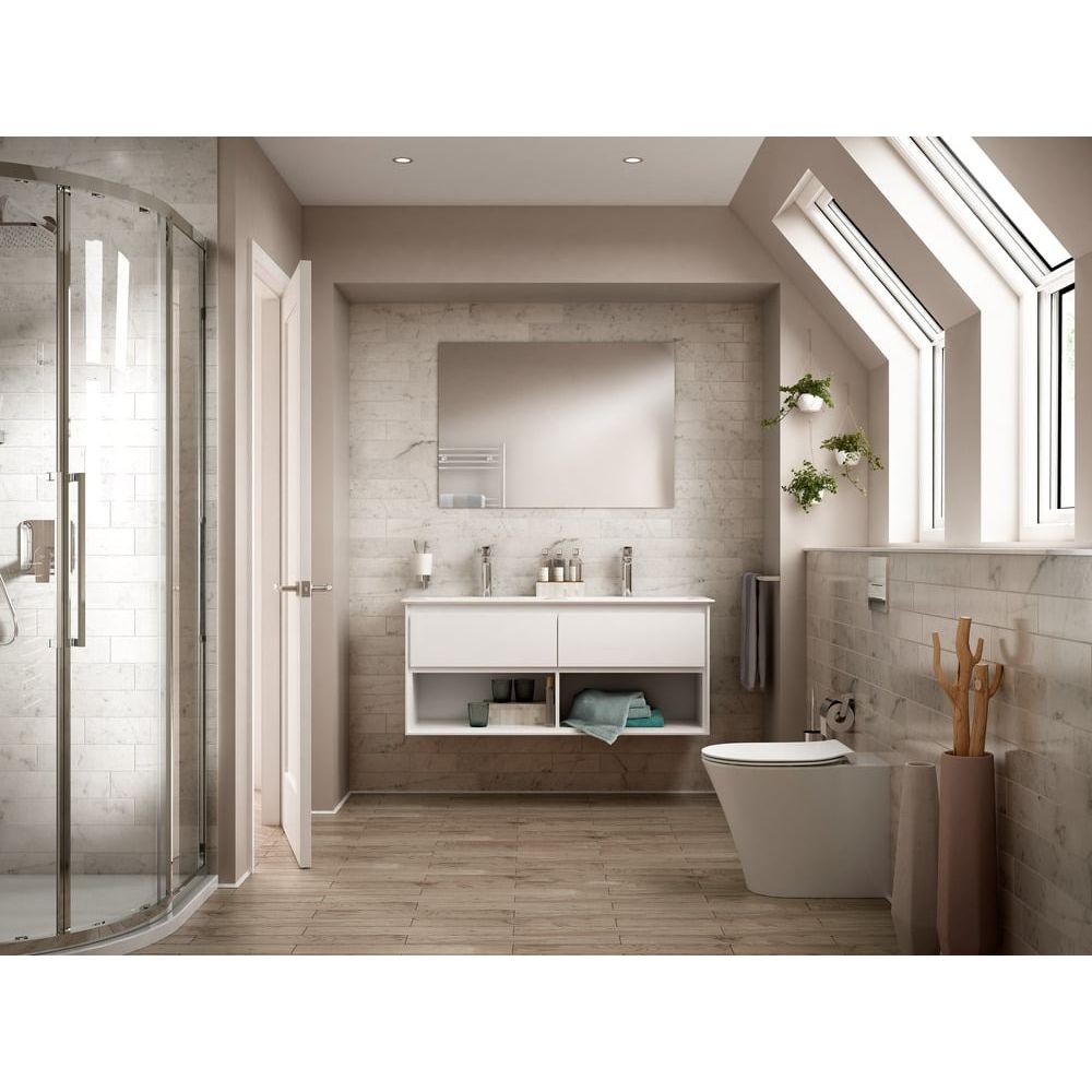 Vas wc stativ Ideal Standard Connect Air II AquaBlade alb lucios back to wall cu capac inclus [3]
