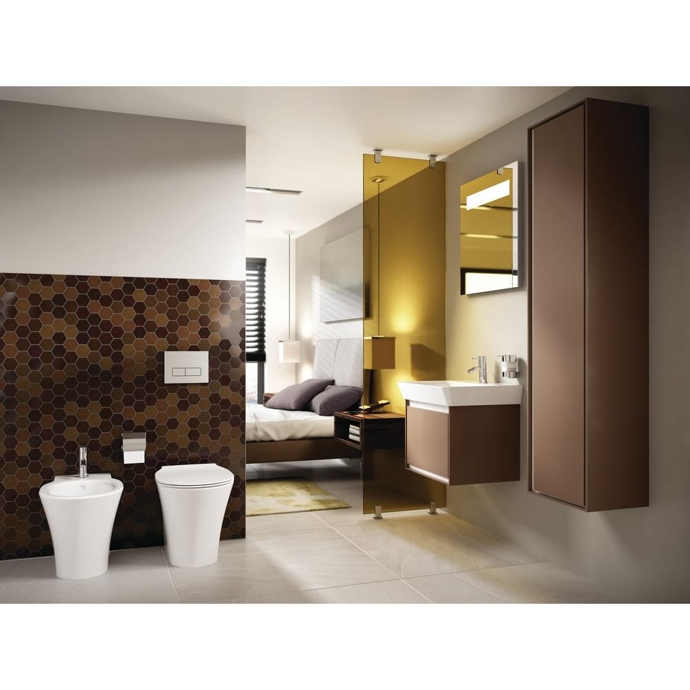 Vas wc stativ Ideal Standard Connect Air II AquaBlade alb lucios back to wall cu capac inclus [5]