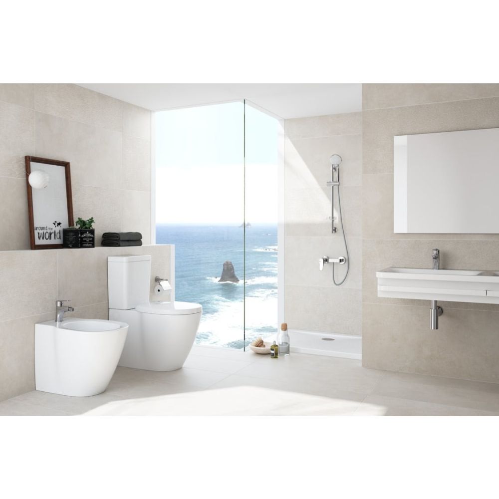 Vas wc stativ Ideal Standard Connect alb lucios back to wall cu rezervor si capac inclus [3]