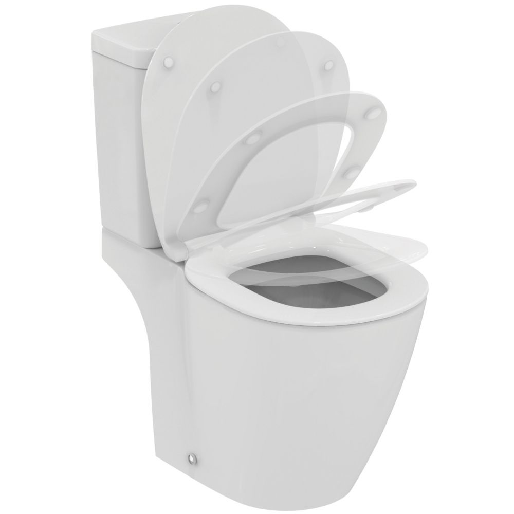 Vas wc stativ Ideal Standard Connect alb lucios cu rezervor si capac inclus [2]