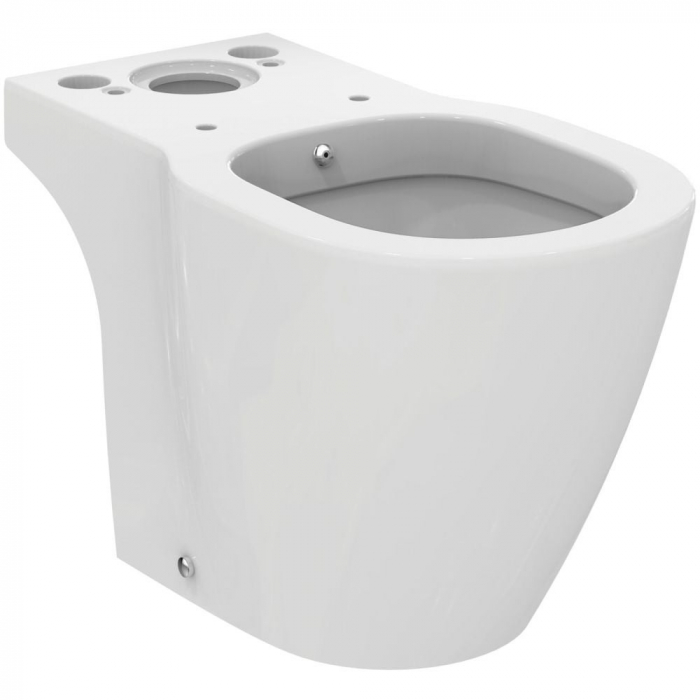 Vas wc stativ Ideal Standard Connect cu functie bideu alb lucios cu rezervor si capac inclus [2]