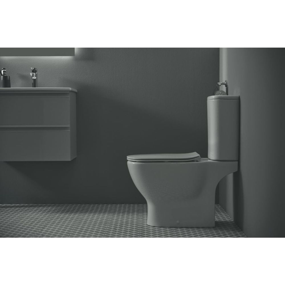 Vas wc stativ Ideal Standard Tesi AquaBlade alb lucios cu rezervor si capac inclus [3]