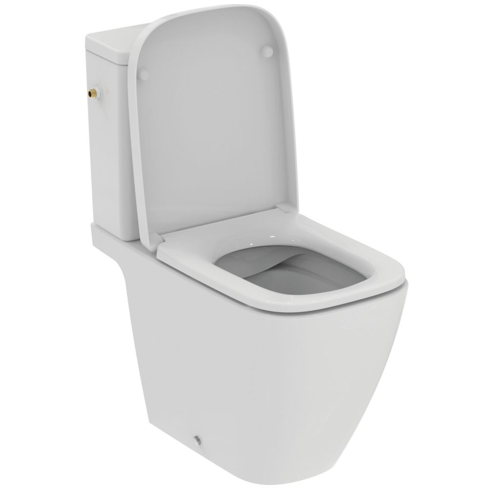 Vas wc stativ rimless plus Ideal Standard i.life B alb lucios cu rezervor si capac inclus [3]