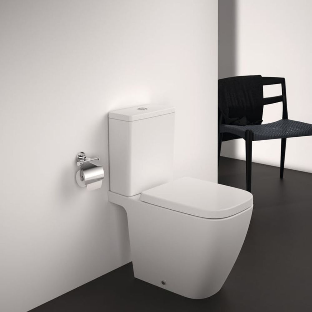 Vas wc stativ rimless plus Ideal Standard i.life B alb lucios cu rezervor si capac inclus [5]