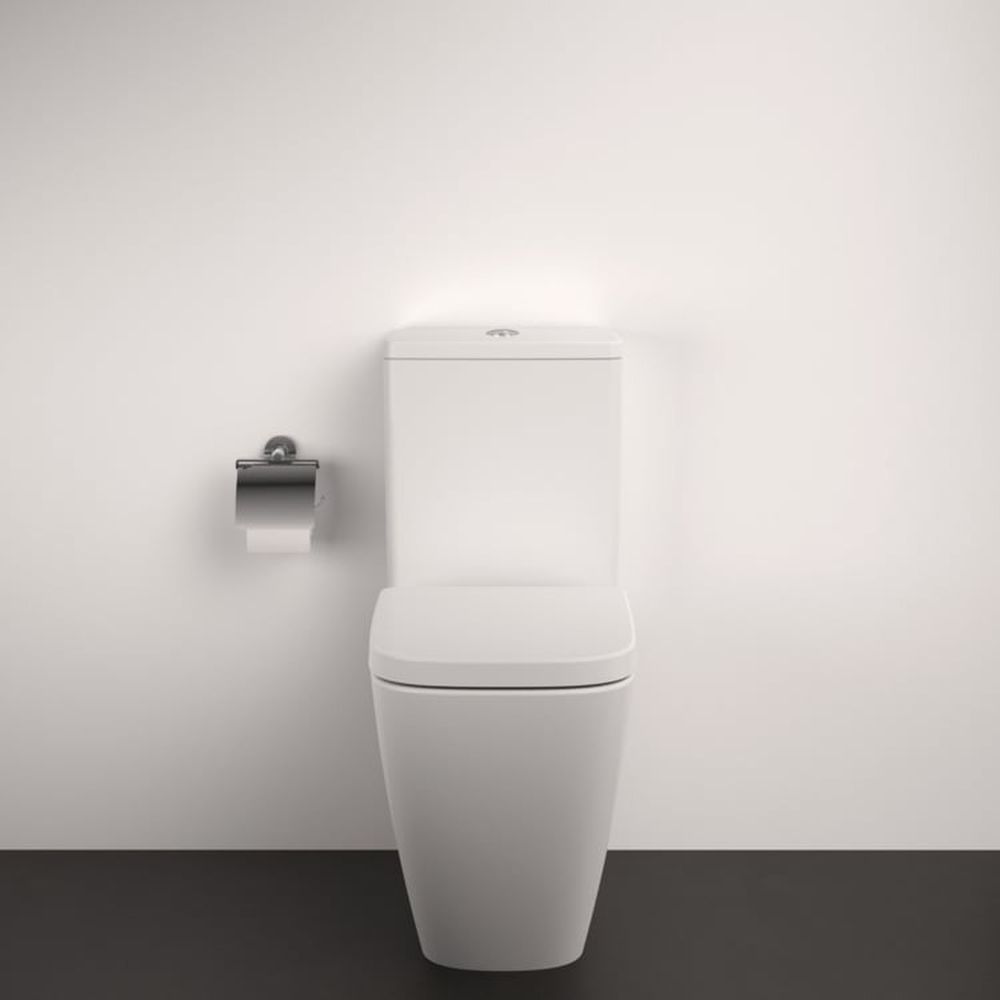 Vas wc stativ rimless plus Ideal Standard i.life B alb lucios cu rezervor si capac inclus [4]