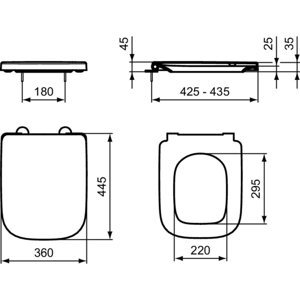 Vas wc stativ rimless plus Ideal Standard i.life B alb lucios cu rezervor si capac inclus [8]