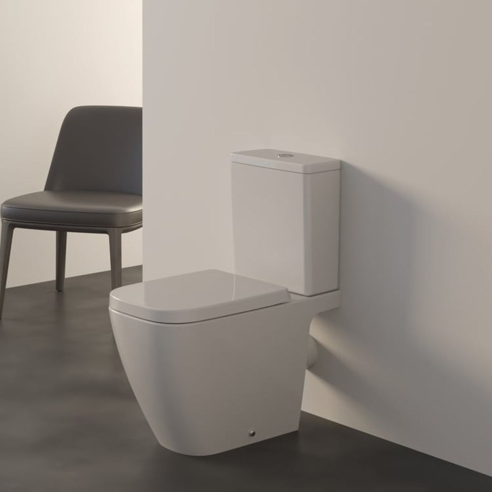 Vas wc stativ rimless plus Ideal Standard i.life B alb lucios cu rezervor si capac inclus [6]
