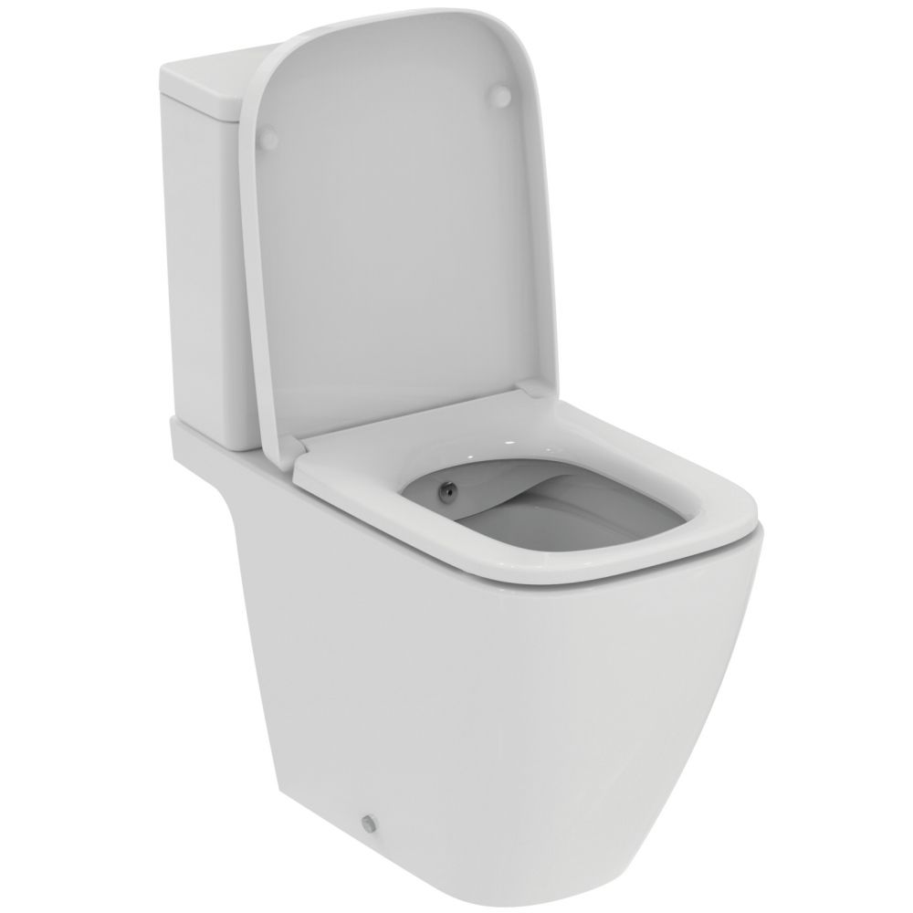 Vas wc stativ rimless Ideal Standard i.life B cu functie bideu, rezervor si capac slim inclus [2]