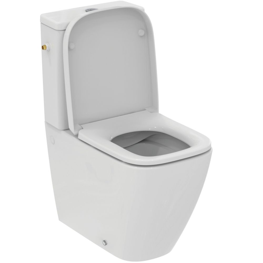 Vas wc stativ rimless plus Ideal Standard i.life S alb cu rezervor si capac inclus [2]