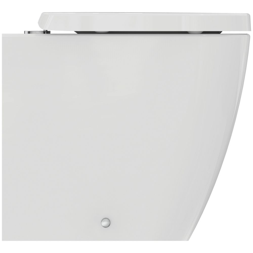 Vas wc stativ rimless plus Ideal Standard i.life S alb lucios back to wall cu capac inclus [4]