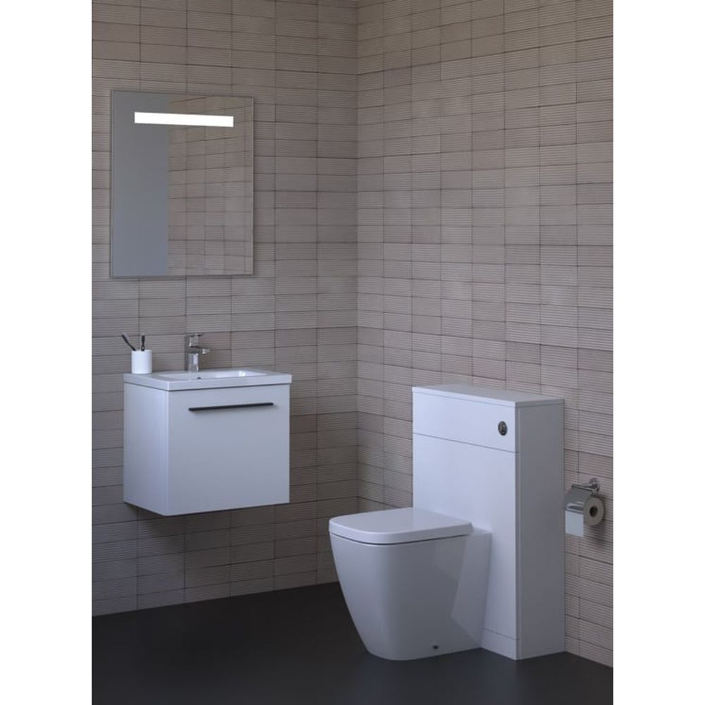 Vas wc stativ rimless plus Ideal Standard i.life S alb lucios back to wall cu capac inclus [6]