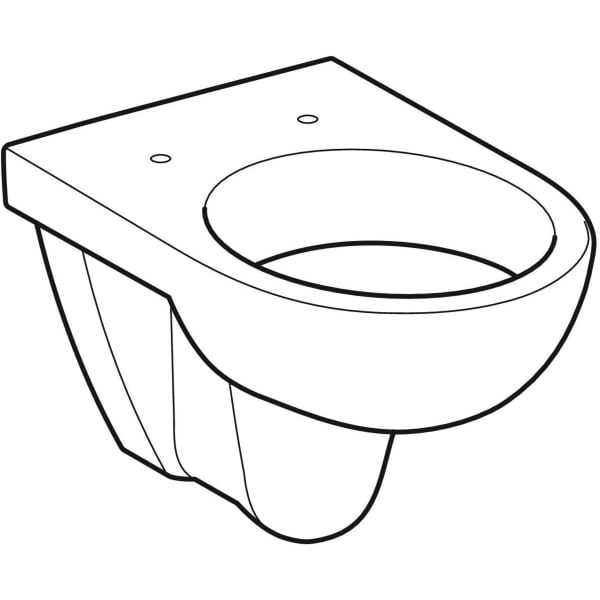 Vas wc suspendat alb, ceramica sanitara, Geberit Selnova [2]