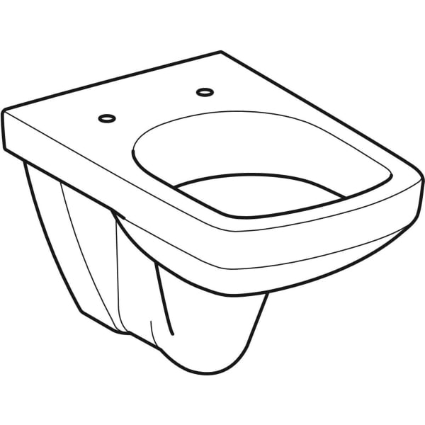 Vas wc suspendat alb lucios Geberit Selnova Square [2]
