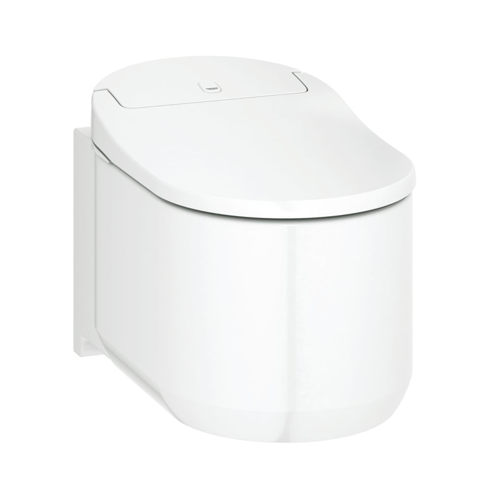 Vas wc suspendat cu functie bideu Grohe Sensia Arena capac soft close inclus, alb [3]
