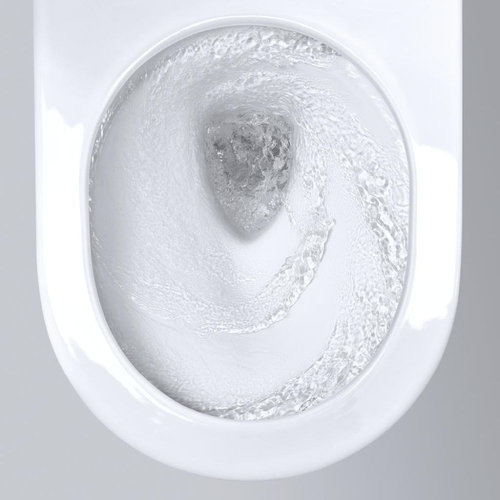 Vas wc suspendat cu functie bideu Grohe Sensia Arena capac soft close inclus, alb [5]