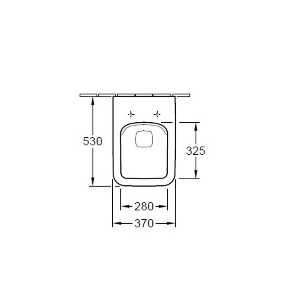Vas Wc suspendat, direct flush, Venticello, alb, Villeroy & Boch [5]