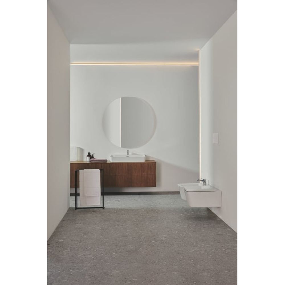 Vas wc suspendat Ideal Standard Blend Cube AquaBlade alb lucios cu capac soft close inclus [6]