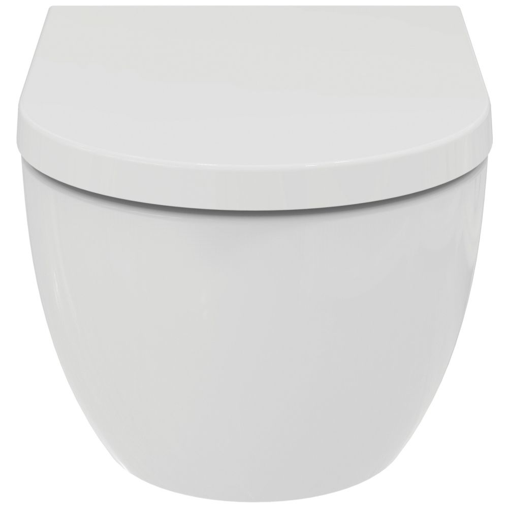 Vas wc suspendat Ideal Standard Blend Curve AquaBlade alb lucios cu capac inclus [2]