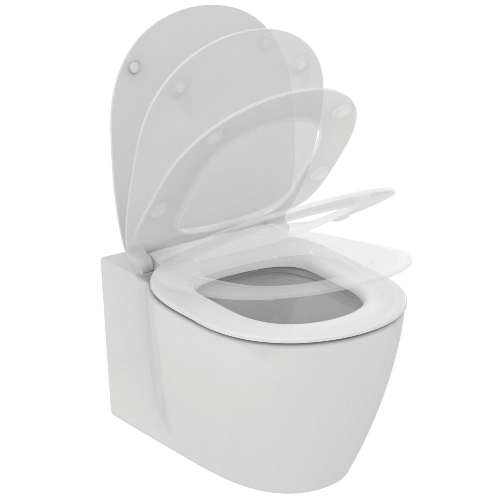 Vas wc suspendat Ideal Standard Connect AquaBlade alb lucios cu capac soft close inclus [2]