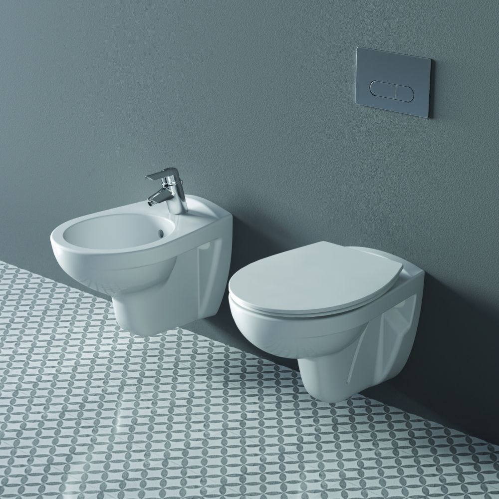 Vas wc suspendat Ideal Standard Eurovit alb cu capac inclus [5]