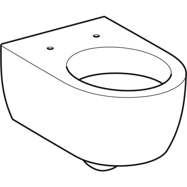 Vas wc suspendat rimless alb, cu spalare verticala, Geberit iCon [5]